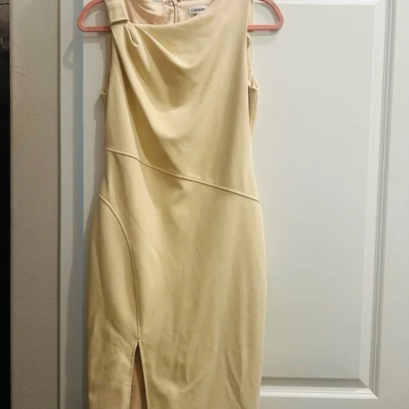 Calvin Klein | Dresses | Calvin Klein Yellow One Shoulder Asymmetrical Cocktail Dress | Poshmark Calvin Klein | Dresses | Calvin Klein Yellow One Shoulder Asymmetrical Cocktail Dress | Poshmark